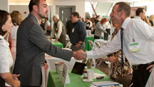 Recruiters meet with job seekers at GIA's Jewelry Career Fair