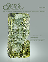 Gems & Gemology, Spring 2020 - Vol. 56, No. 1
