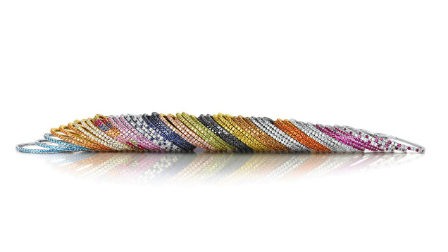 The Martin Katz Microband ring consists of collection quality diamonds (D, E & F) and vibrant colored stones such as sapphire, topaz and tsavorite garnet; set in 18kt white, yellow, antiqued or rose gold. © Martin Katz, Ltd. The Martin Katz Microband ring consists of collection quality diamonds (D, E & F) and vibrant colored stones such as sapphire, topaz and tsavorite garnet; set in 18kt white, yellow, antiqued or rose gold. © Martin Katz, Ltd.